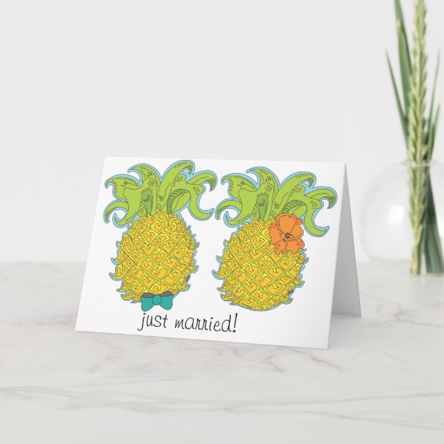 Nur verheiratete Karte (Vorderseite)