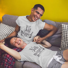 Nur verheiratete Matching-T - Shirt