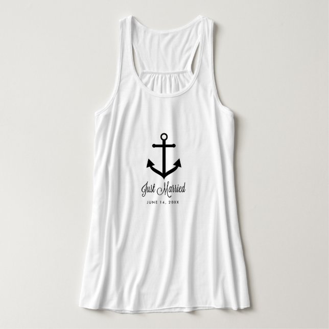 Nur verheiratete Tank Top-Termin Top (Design Vorderseite)