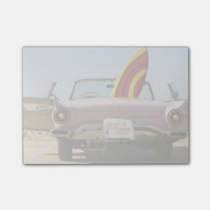 Nur verheiratete Unterschrift und Surfboard Post-it Klebezettel