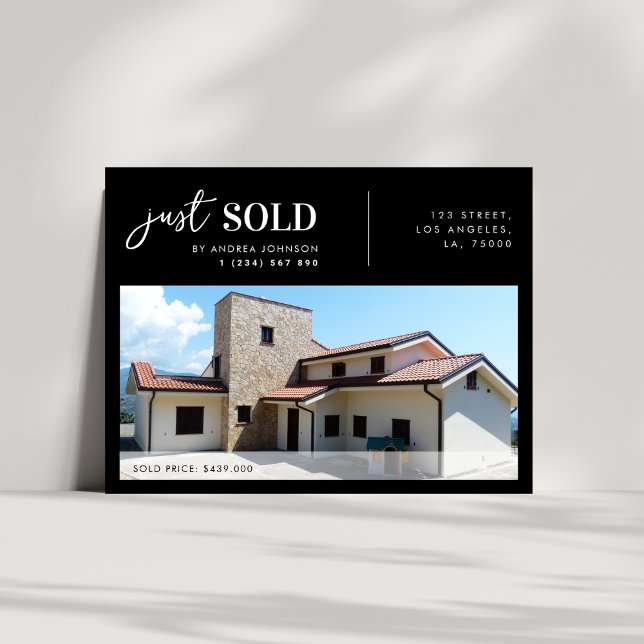 Nur verkaufen Immobilien Immobilien Realtor Market Postkarte (Von Creator hochgeladen)