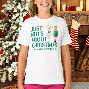 Nur verrückt nach Weihnachten Nussknacker Ballerin T-Shirt