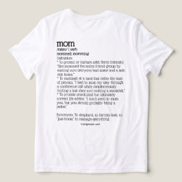 Nur Versuchen 2 Mama, Verb Tri-Blend Shirt