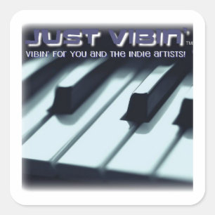 Nur Vibin' Square Sticker