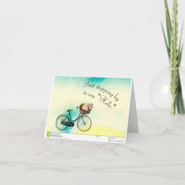 Nur vorbei zu sagen hallo (Vorderseite)