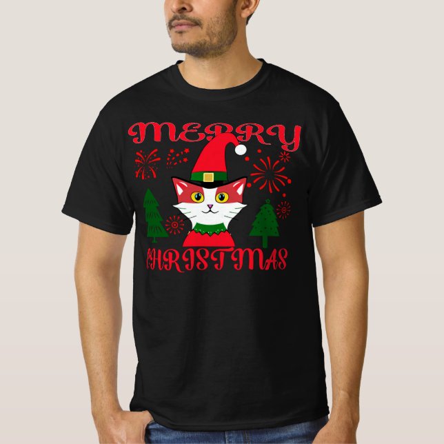 NUR WEIHNACHTEN. T-Shirt (Vorderseite)
