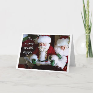 NUR WEIHNACHTEN ZU EINEM **SPEZIELLEN PAAR** KARTE