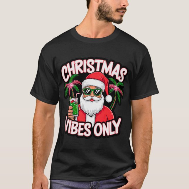 Nur Weihnachtsvibes T-Shirt (Vorderseite)