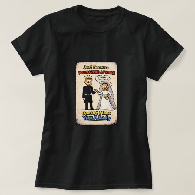 Nur weil... (4b) T-Shirt (Design vorne)