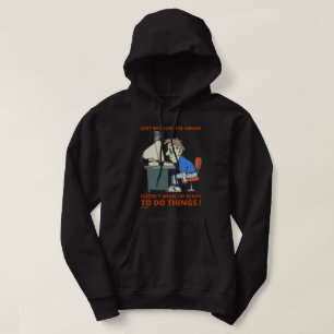 NUR WEIL ICH ERWACHT BIN, GEMEIN BIN ICH NICHT BER HOODIE