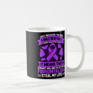 Nur weil Sie ein Lächeln auf meinem Gesicht sehen, Kaffeetasse
