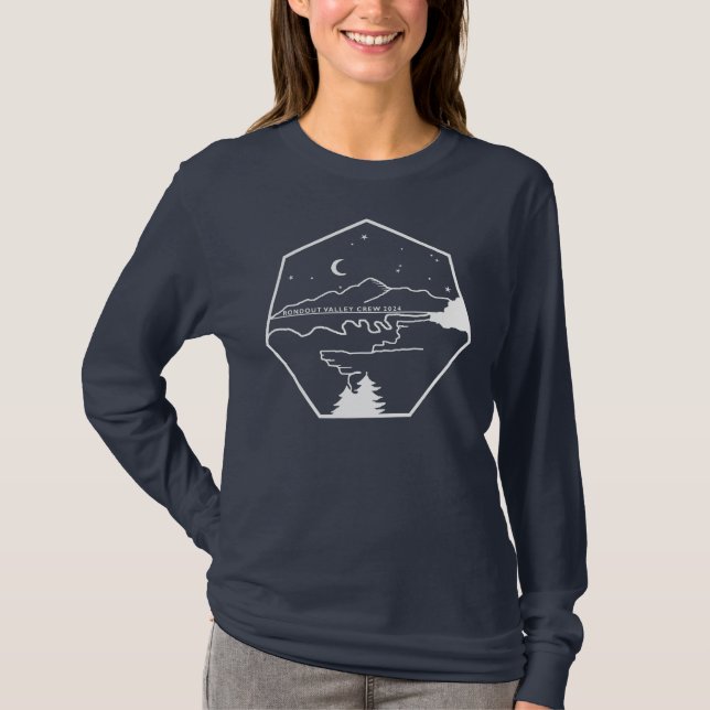 Nur weiße Logo-Vorderseite T-Shirt (Vorderseite)