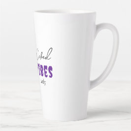"Nur Wicked Vibes" - Halloween Black Hexe - Milchtasse