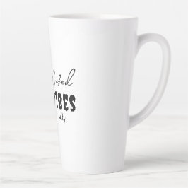 "Nur Wicked Vibes" - Halloween Black Hexe - Milchtasse