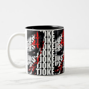 Nur Witz Zweifarbige Tasse