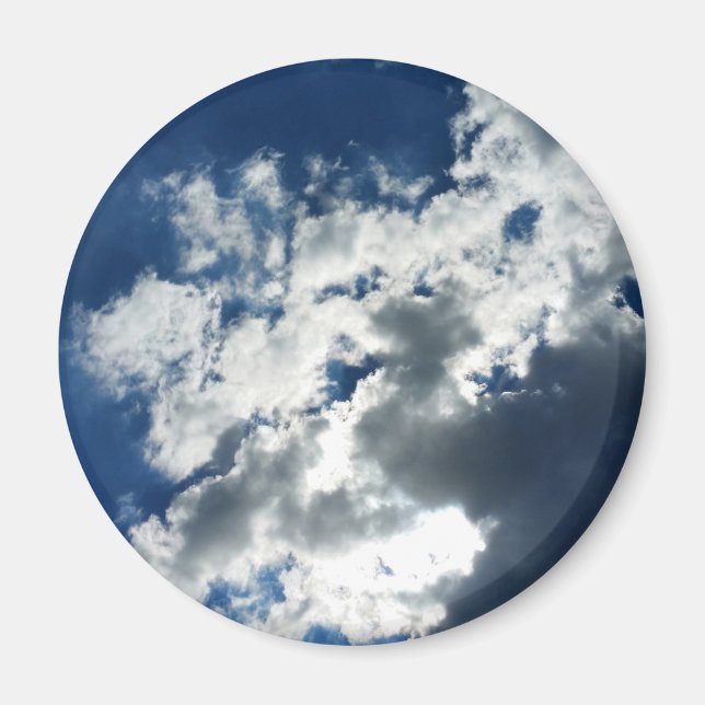 Nur Wolken Magnet (Vorne)