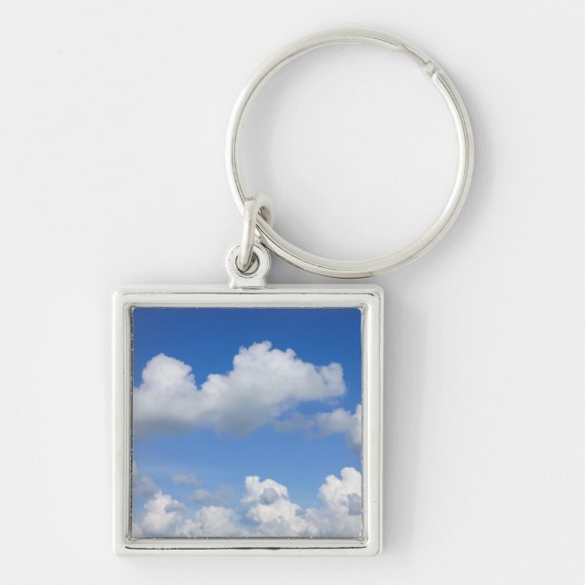 Nur Wolken Schlüsselanhänger (Vorne)