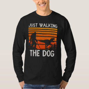 Nur zu Fuß den Hund - T Rex Dinosaur Bigfoot Vint T-Shirt
