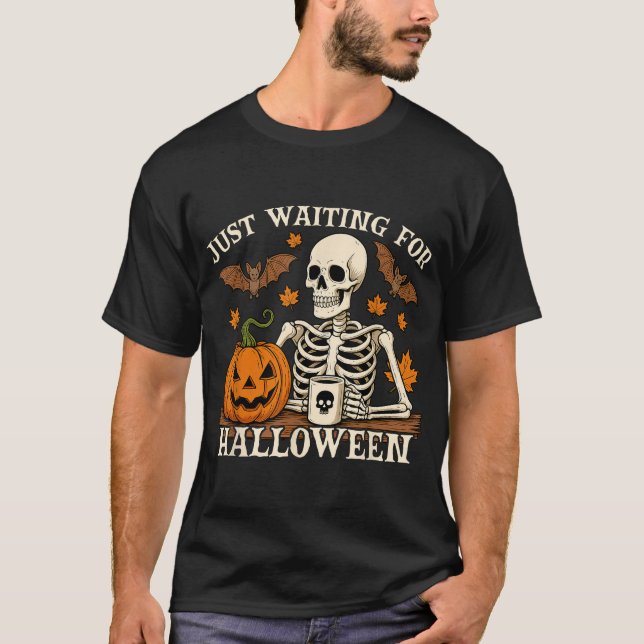 Nur zu Halloween Jack oder Lattern Gewartet T-Shirt (Vorderseite)