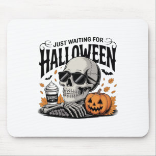 Nur zu Halloween Skelettkaffee Jack Gewartet oder Mousepad