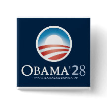 Nur zum Spaß Obama 2028 Button!