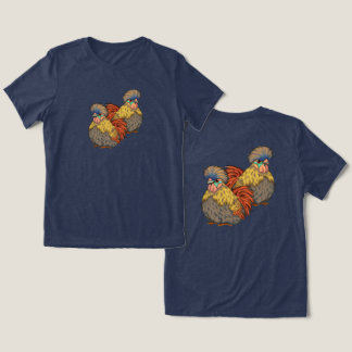 Nur zwei Küken Tri-Blend Shirt