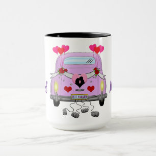 Nur zwei Tone-Kaffee-Tasse verheiratet Tasse