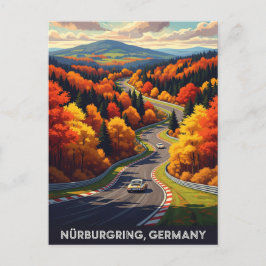 Nürburgring Deutschland Travel Postkarte