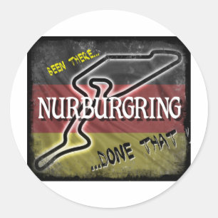 Nurburgring - gewesen dort getanes That.jpg Runder Aufkleber