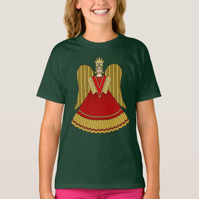 Nuremberg Christmas Angel T-Shirt (Vorderseite)