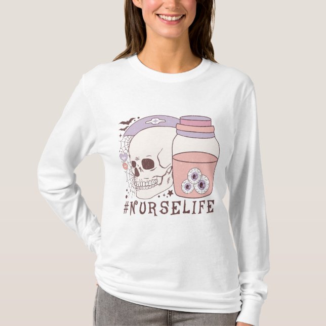 Nurlife Halloween Long Sleeve T-Shirt (Vorderseite)