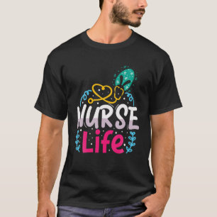 Nurlife Stethoscope Pflege Niedlich Osterhase E T-Shirt