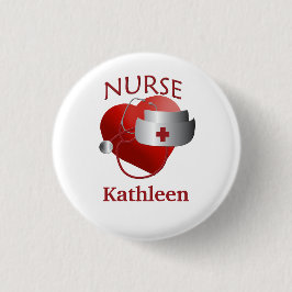 Nurname RN Round-Heart-Taste Button