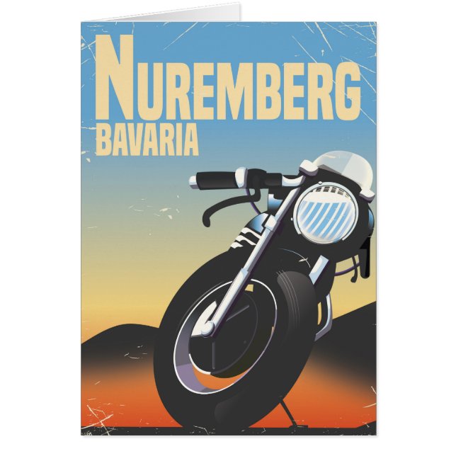 Nürnberg, bayerische Oldtimer-Reiseposte (Vorne)