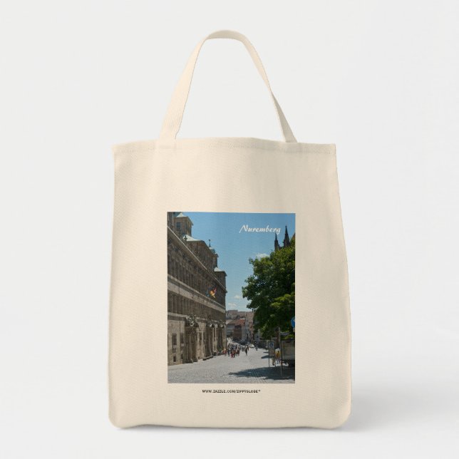 Nürnberg Canvas Bag Tragetasche (Vorne)