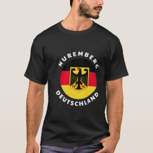 Nürnberg Gery De Ger Heritage Pride Flag Abzeichen T-Shirt