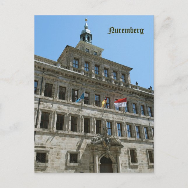 Nürnberg Postkarte (Vorderseite)
