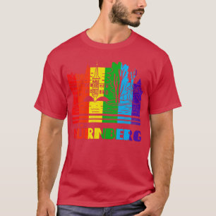 Nurnberg Pride Nurnberg LGBT Geschenk LGBTQ Suppor T-Shirt