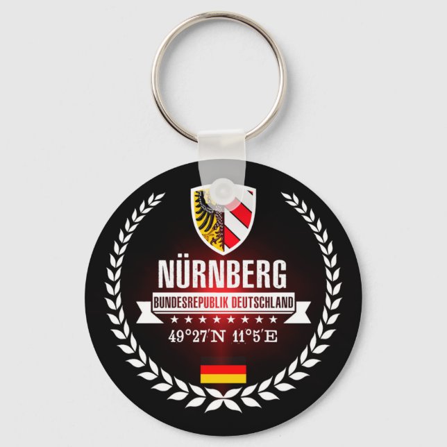 Nürnberg Schlüsselanhänger (Vorderseite)