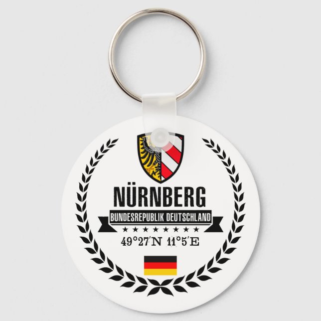 Nürnberg Schlüsselanhänger (Vorderseite)