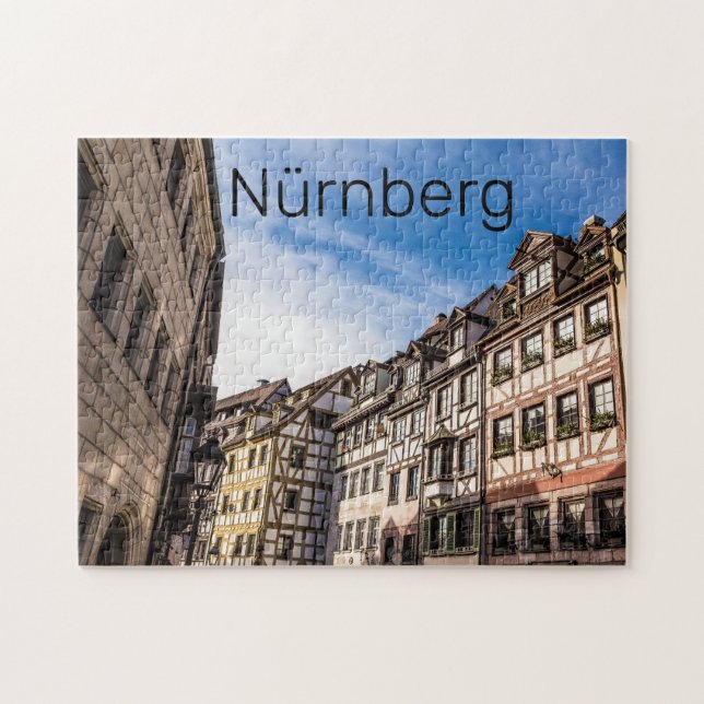 Nürnberg Stadtbild Bayern Deutschland Souvenir (Horizontal)