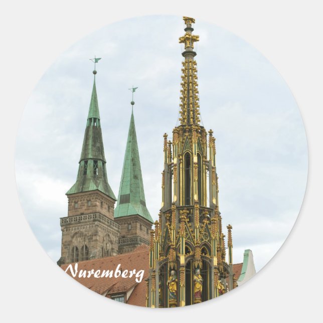 Nürnberg Stickers (Vorderseite)