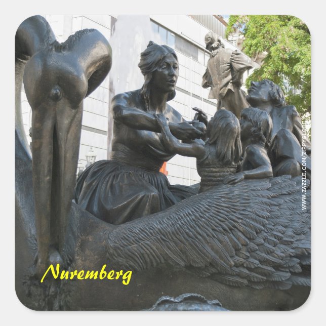 Nürnberg Stickers (Vorderseite)