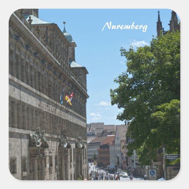 Nürnberg Stickers (Vorderseite)