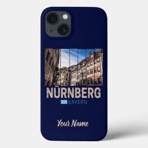 Nürnberg Vintag Bayern Deutschland Souvenir Case-Mate iPhone Hülle