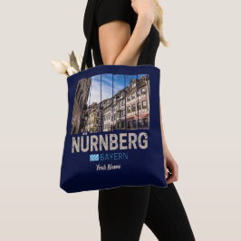 Nürnberg Vintag Bayern Deutschland Souvenir Tasche