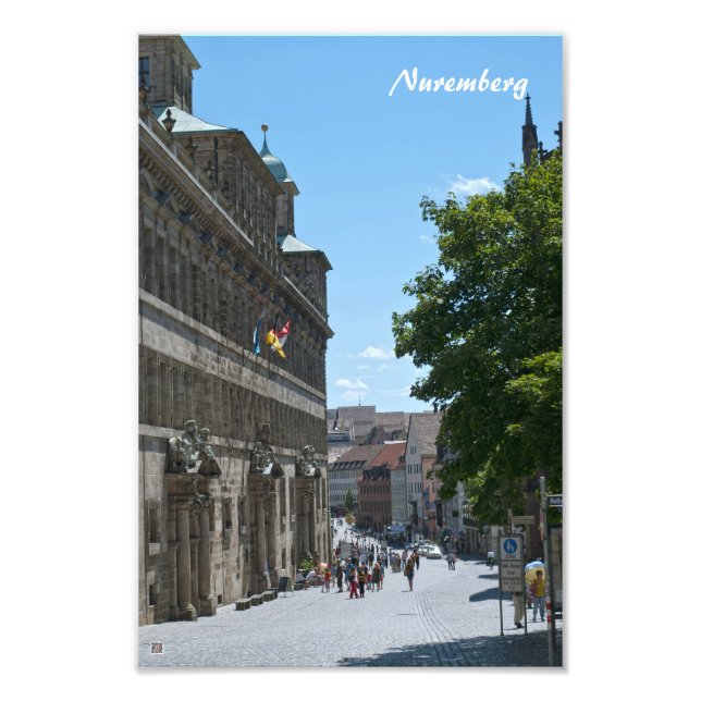 Nürnberger Fotoabzug Fotodruck (Vorne)