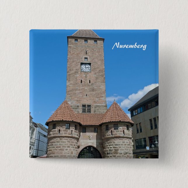 Nürnberger Knopf Button (Vorderseite)