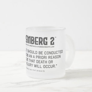 Nürnberger Kodex 1947 A. 5 Tasse aus Mattiertem G