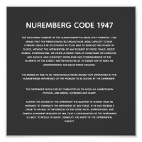 Nürnberger Kodex. Acryldruck